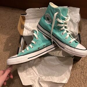 Converse High-Top Sneakers Teal